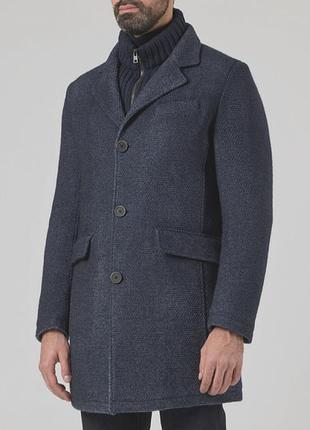 Шерстяное пальто мужское