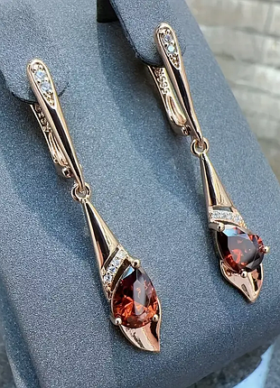 Элегантные женские серьги в бохо-шик стиле с подвесками