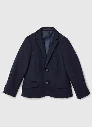 Брендовый классический пиджак для мальчика matalan крупнобритания
