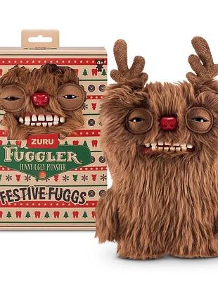 Мягкая игрушка фаглер олень reindeer fuggler festive fuggs