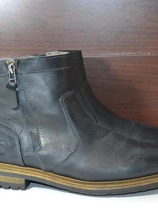 Fretz men gtx 42р ботинки кожаные зимние на меху оригинал цегейка