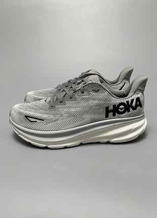 Бігові кросівки на широку ногу hoka one one clifton 9 wide оригінал
