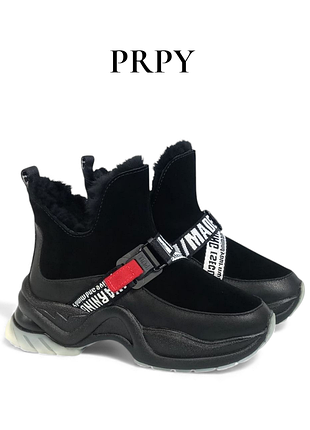 Кожаные зимние ботинки prpy оригинал