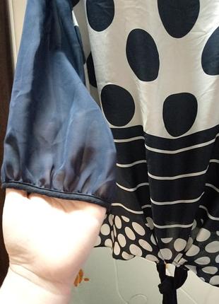 Блуза в горошок 3