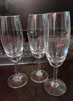 Фужеры бокалы стаканы бочонки креманки вазочки