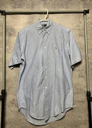Вінтажна сорочка polo ralph lauren з коротким рукавом