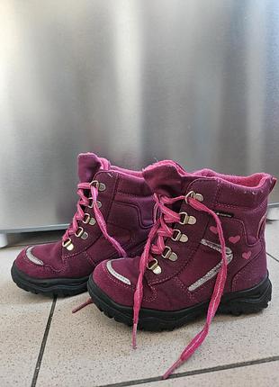 Ботинки/сапоги зимние/холодные осень superfit р. 28 в красивом состоянии, мембрана gore-tex, приобретенные в ничечине