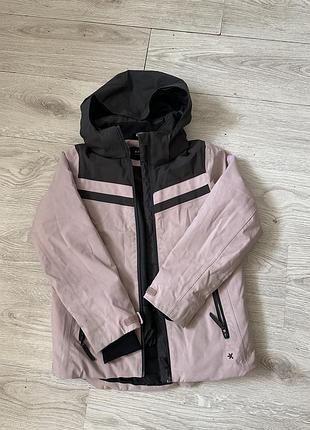 Лижна зимова куртка для дівчинки