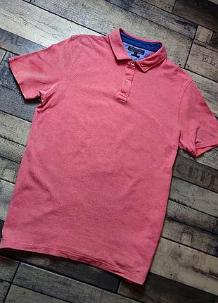 Поло tommy hilfiger колір рожевий ро змін xxl