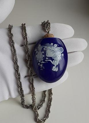 Винтажная керамическая подвеска помандер ароматница