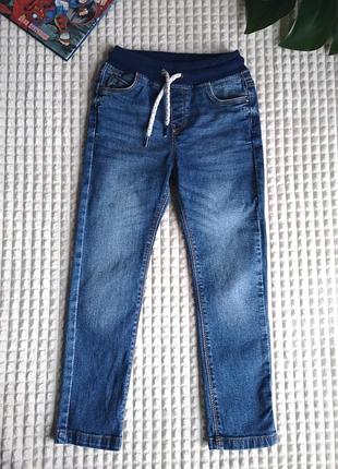 Джинсы на резинке для мальчика