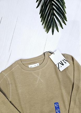 Лонгслів дитячий zara 120см, 6-7років, светр для хлопчика, реглан для хлопчика, світшот для хлопчика