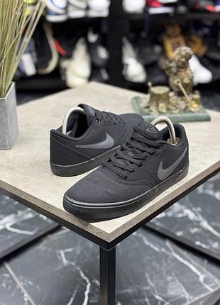 Кросівки для скейту nike sb check canvas (gs).