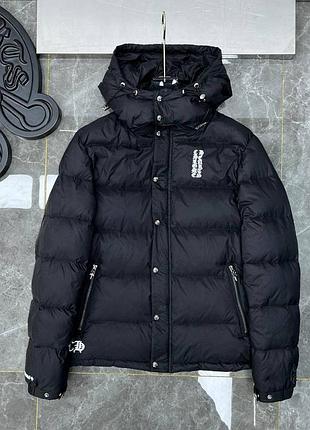 Куртка пуховик chrome hearts хром хартс