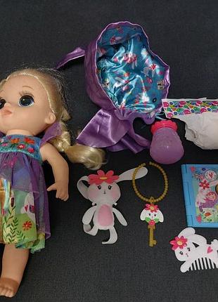 Интерактивная кукла baby alive лесная эмма