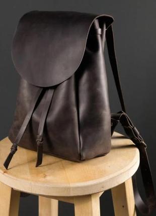 Кожаный женский рюкзак1 фото