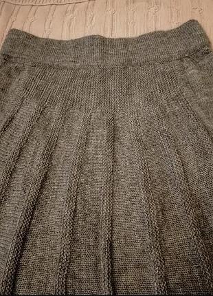 Stefanel вязаная юбка l 4