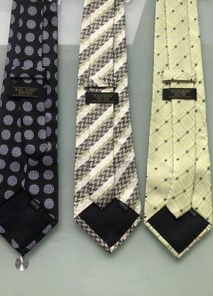 Шовкові краватки 5шт2 фото