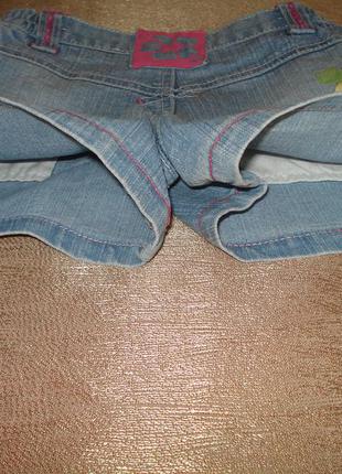 Шорты mayoral jeans на девочку 3-4 лет4 фото