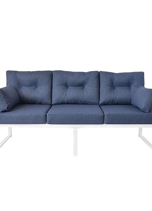 Диван "джерсі" 3-х місний (синій)