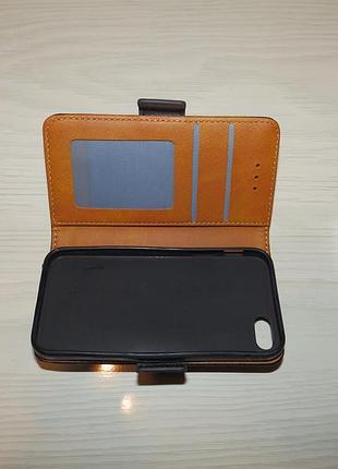 Чехол-книжка для iphone 5/5s/se black 7