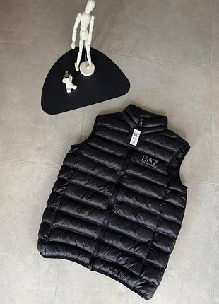 Жилетка безрукавка emporio armani ea7 black