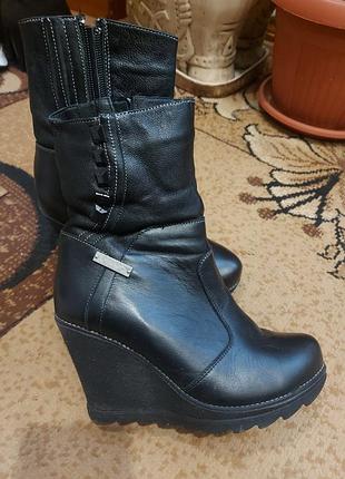 Шкіряні черевики зима