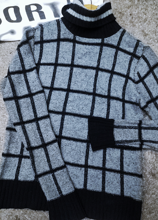 Свитер гольф 100%шерсть