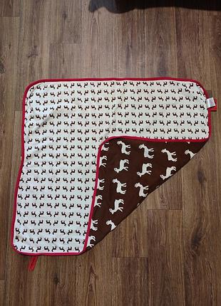 Двосторонній різдв'яний плед