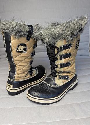 Сапоги дутики зимние sorel tofino waterproof 41 г.