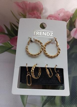 Набор сережек