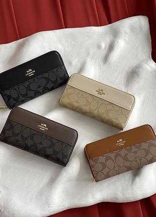 Гаманець signature accordion zip wallet🤗