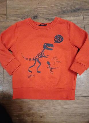 Свитшот в идеальном состоянии от george на 1,5-2 р. 86-92 см.