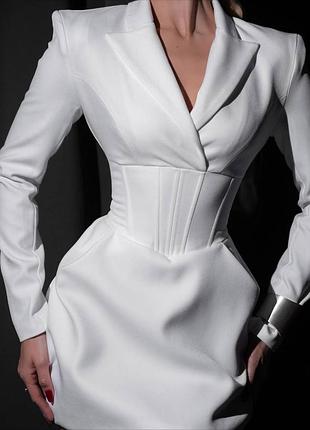 Стильный женский пиджак с имитацией корсета 😍 яркие цвета 😍