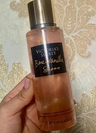 Парфумований спрей для тіла у стилі victoria’s secret bare vanilla shimmer