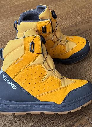 Снігоступи, чоботи зимові viking footwear espo warm waterproof  boa р.40(26 см)