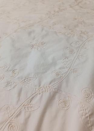 Пододеяльник пододеяльник полихлопок с вышивкой 😍 очень нежная