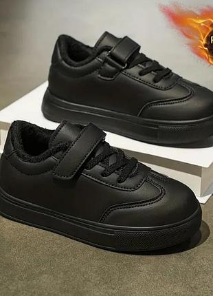 Деми осень кроссовки демисезонные хайтопы на флисе