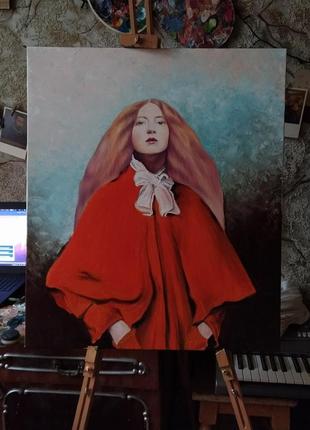 Картина олією, олія 60*70, декор для дому, велика, потрет