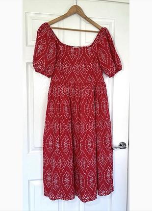 Платье хлопок