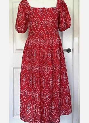 Платье хлопок