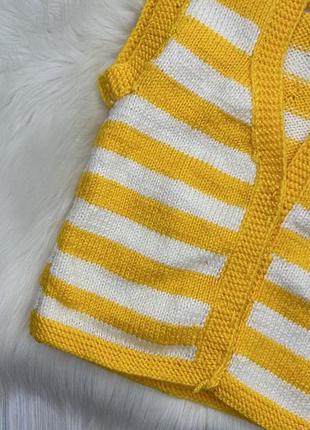 Дитячий в'язаний жилет 5
