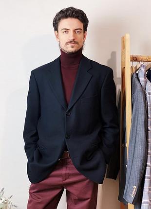 Чоловічий піджак вовняний hugo boss кашеміровий піджак оригінал