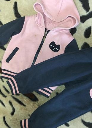 Утеплений костюм на 2-3 роки