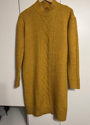 Сукня вільного крою вʼязана