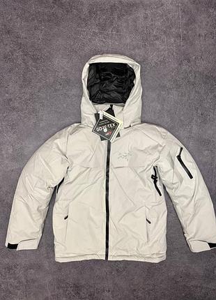 🛍 arcteryx macai puffer jacket white маломерит