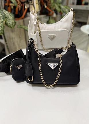 Клатч в стилі прада