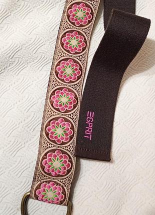 Пасок из ткани с вызерунком