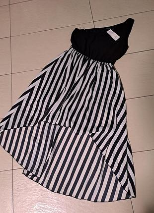 Платье женское на одно плечо