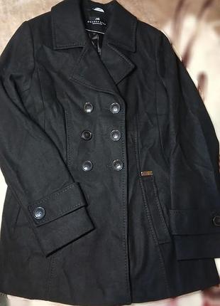 Пальто женское осеннее шерстяное- lana, franca luca размер-m/46